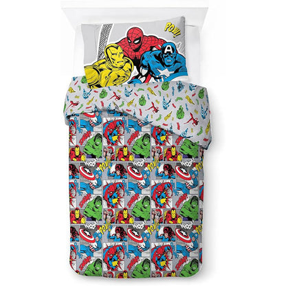 Marvel 'Avengers Whoom' Single Panel Duvet Set