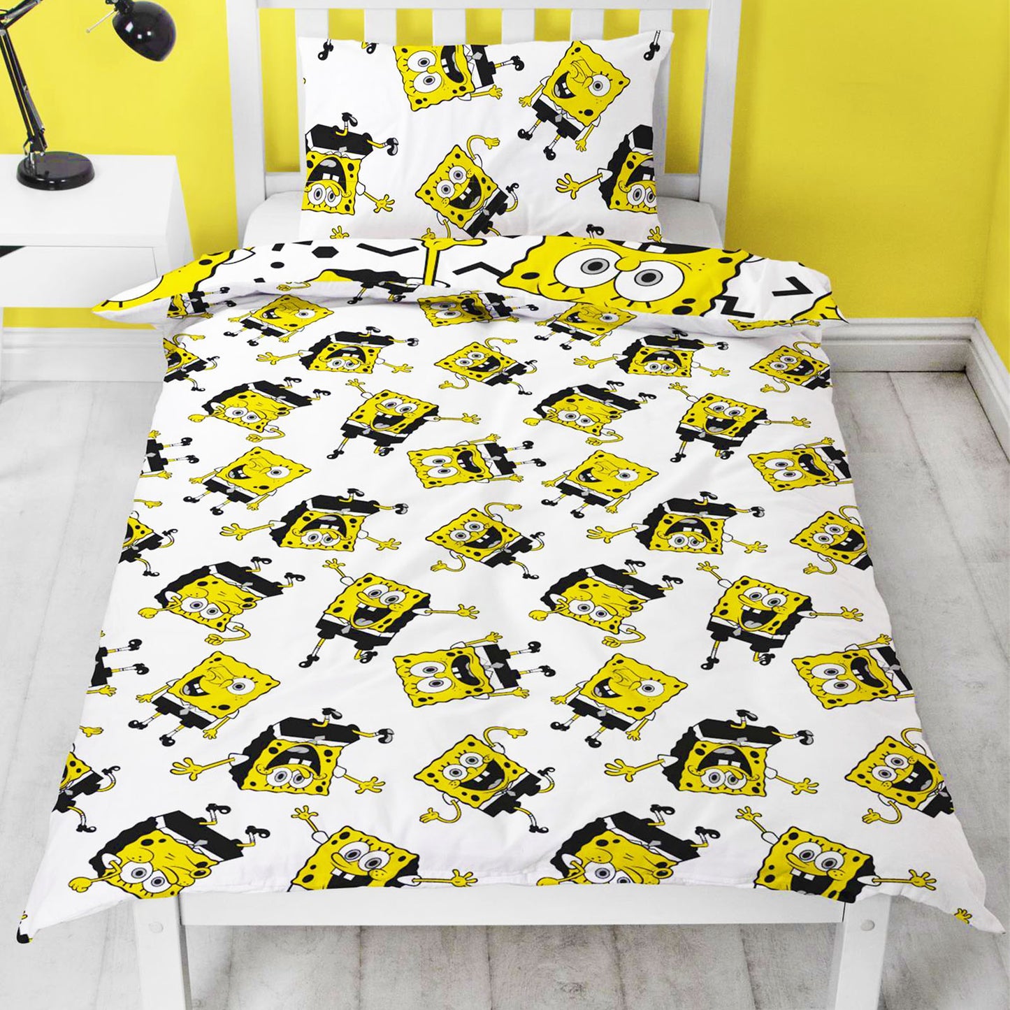 Spongebob Squarepants 'Dash' Single Rotary Duvet Set