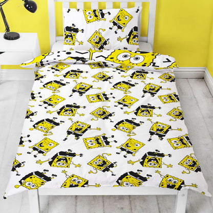Spongebob Squarepants 'Dash' Single Rotary Duvet Set