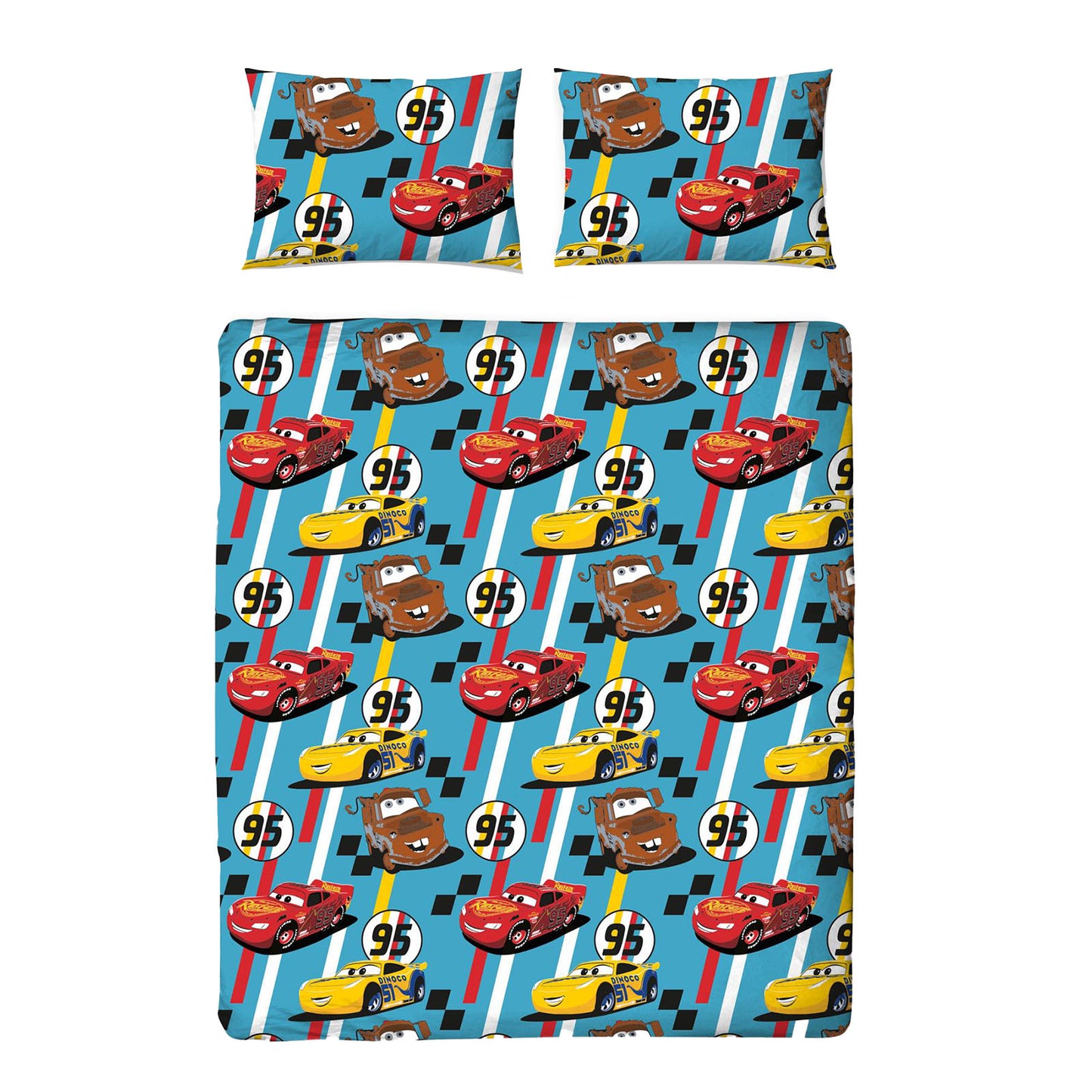 Disney 'Cars' Double Rotary Duvet Set