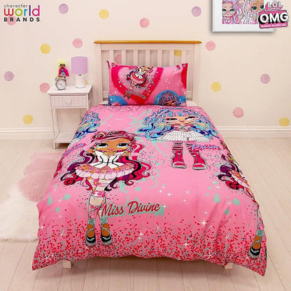 LOL Surprise 'Queens Doll' Single Rotary Duvet Set