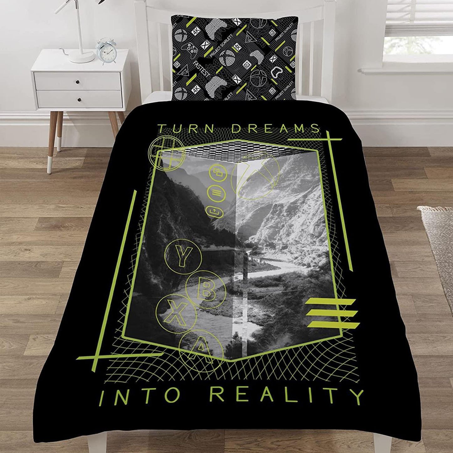 Xbox 'Reality' Panel Duvet Set