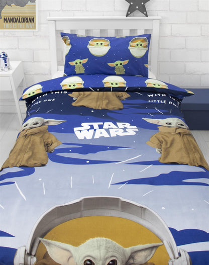 Mandalorian 'Baby Yoda' Rotary Duvet Set