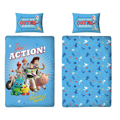 Toy Story 4 'Rescue' Single Panel Duvet Set