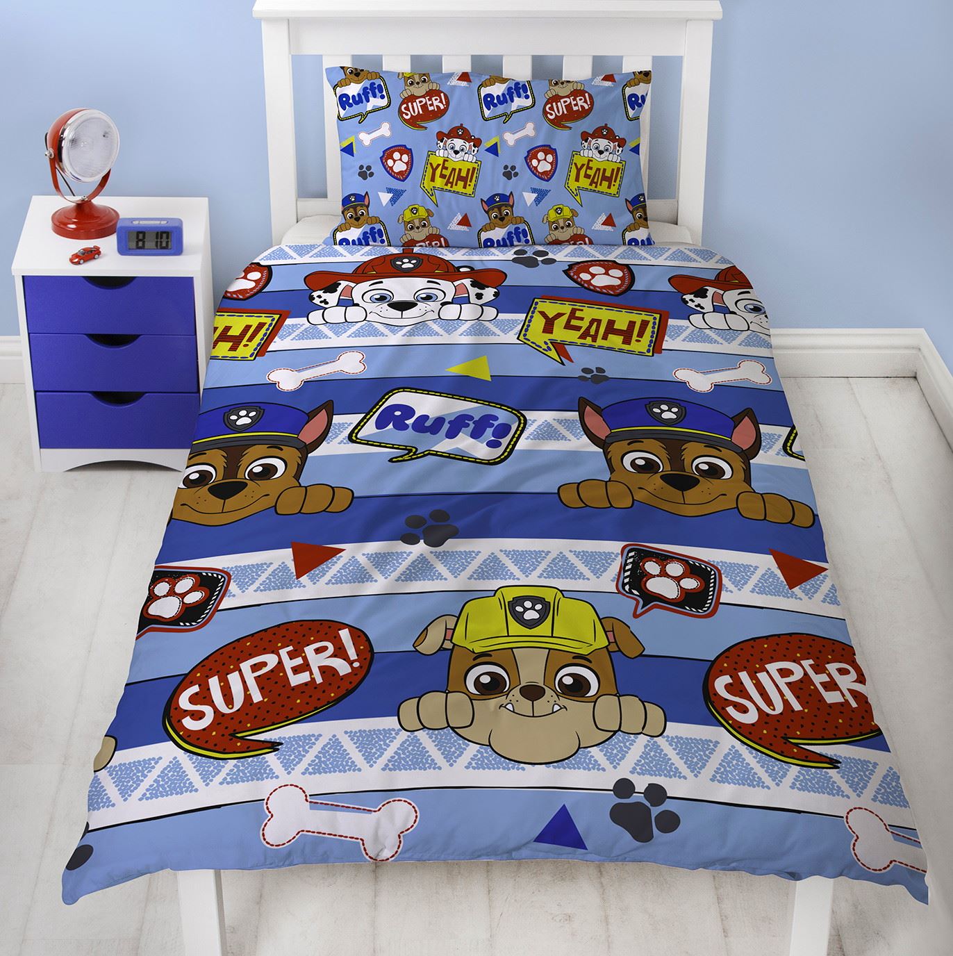 Paw Patrol 'Peek' Rotary Duvet Set