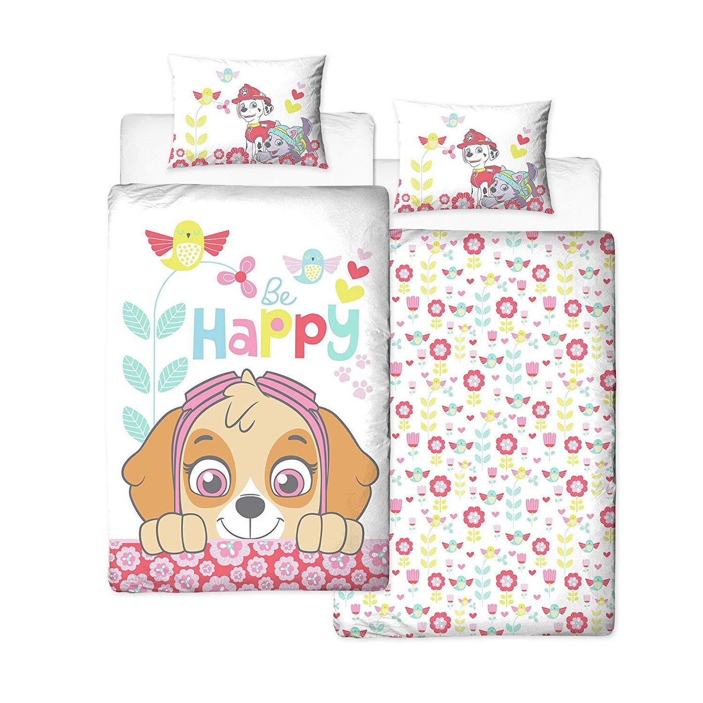 Paw Patrol 'Bright' Single Panel Duvet Set