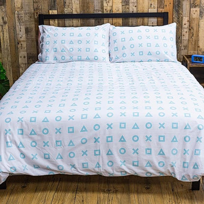 Playstation 'Marble' Panel Duvet Set