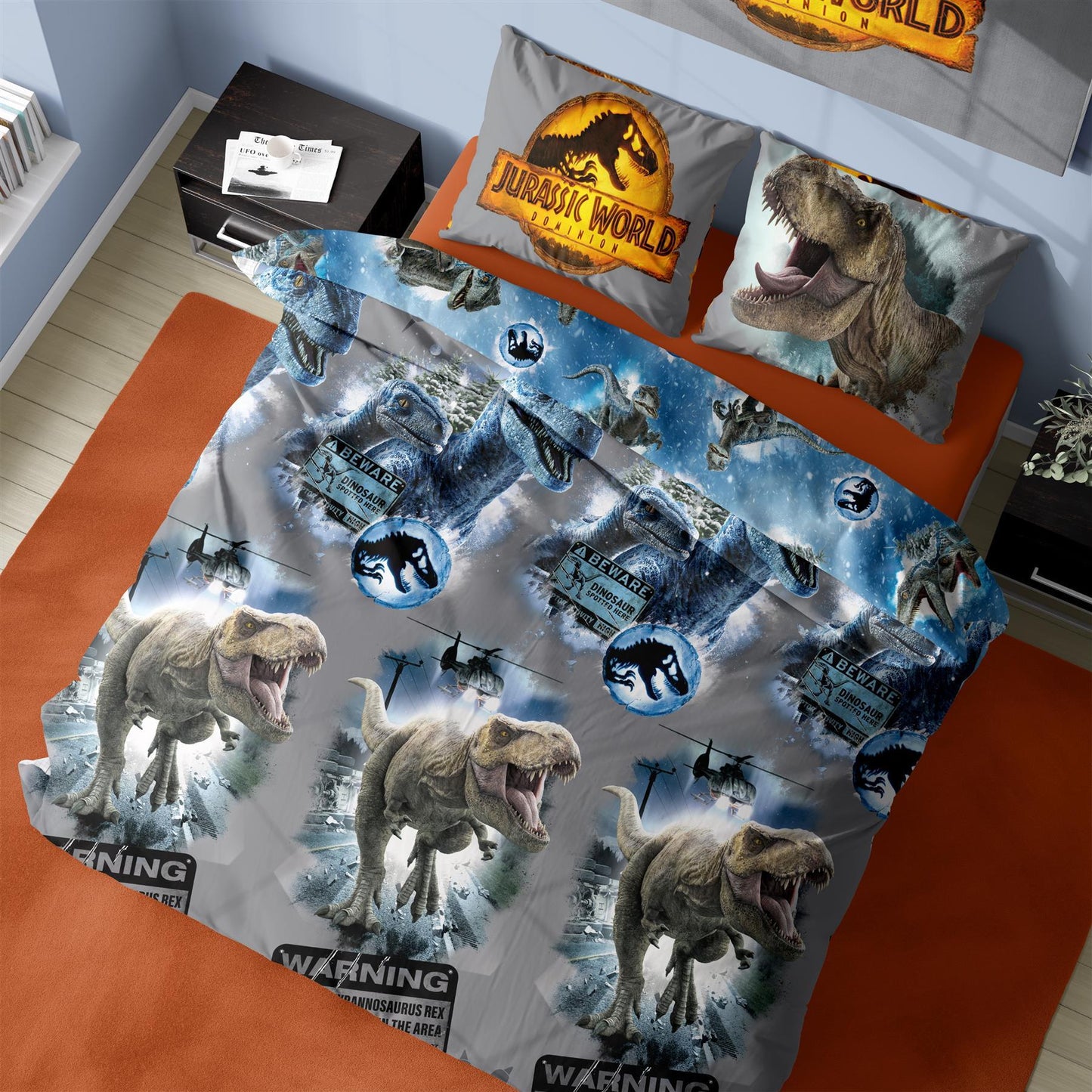 Jurassic World 'Dominion' Rotary Duvet Set