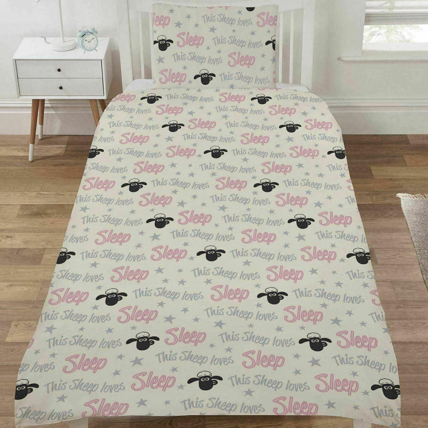 Shaun The Sheep Single Panel Duvet Set