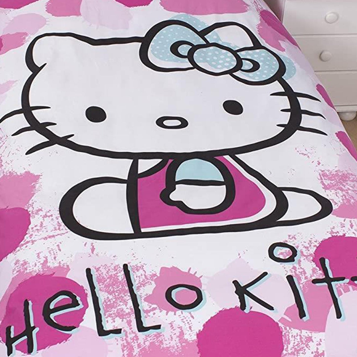 Hello Kitty 'Fawn' Single Panel Duvet Set