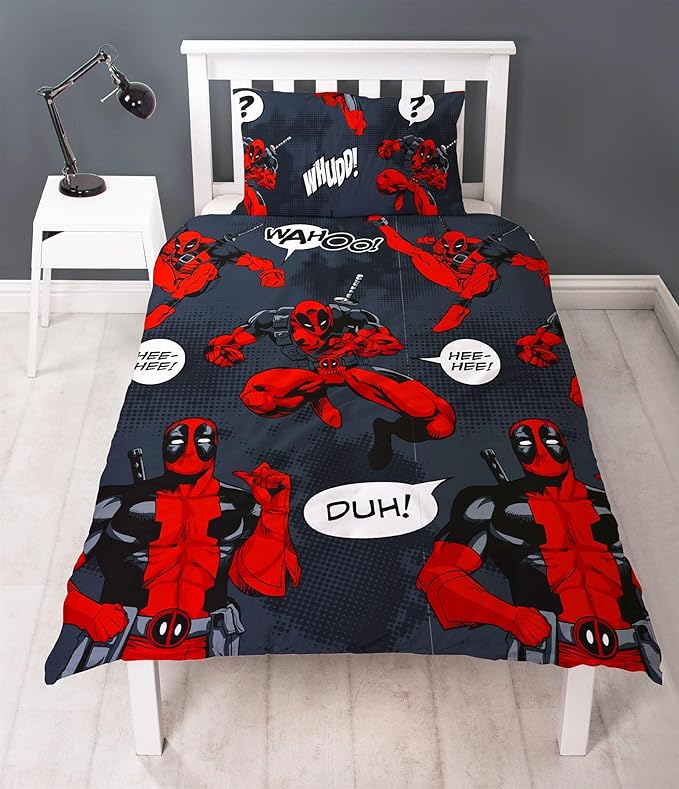 Marvel 'Deadpool' Rotary Duvet Set