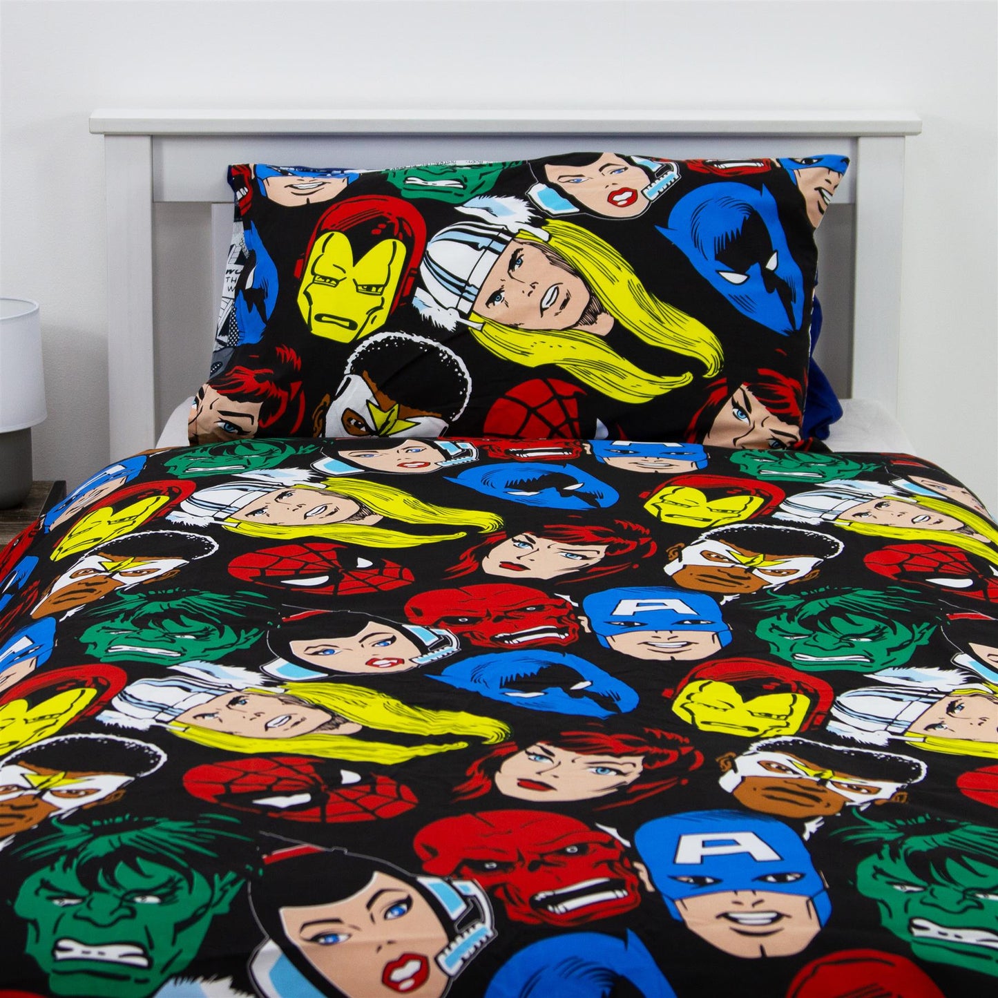 Marvel 'Avengers' Single Panel Duvet Set