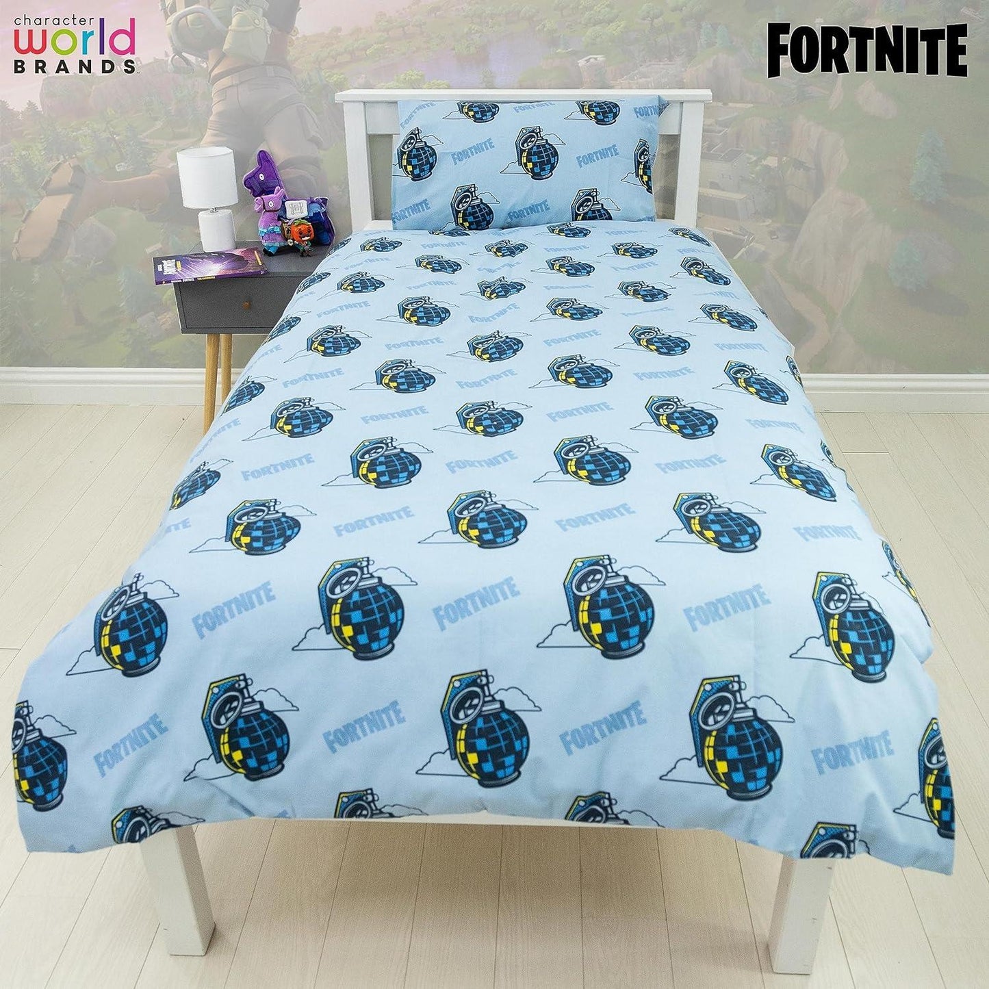 Fortnite 'Battle Royal' Single Panel Duvet Set
