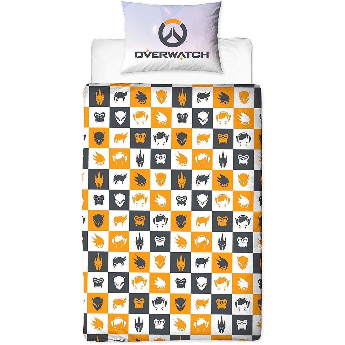 Overwatch 'Grid' Panel Duvet Set