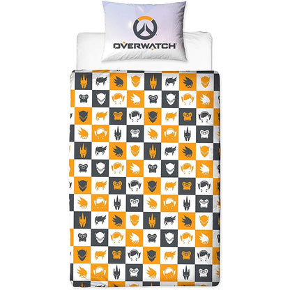 Overwatch 'Grid' Panel Duvet Set