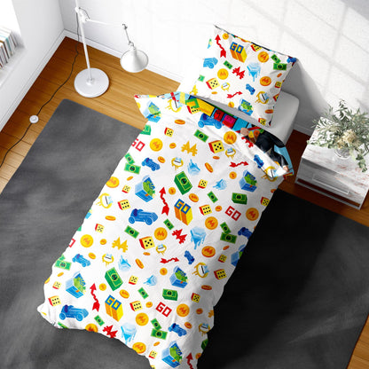 Monopoly 'Like a Boss' Rotary Duvet Set