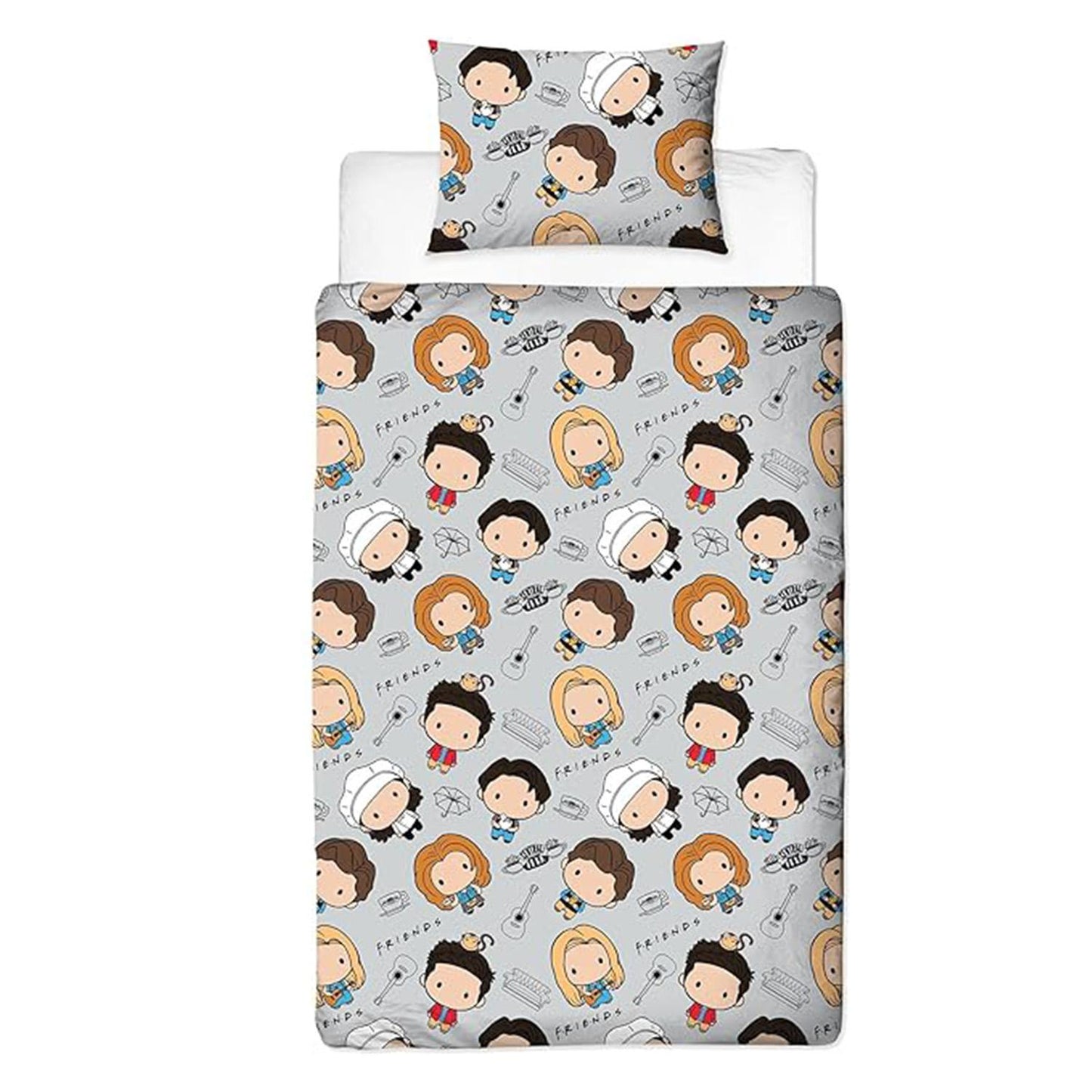 Friends 'Chibi' Rotary Duvet Set