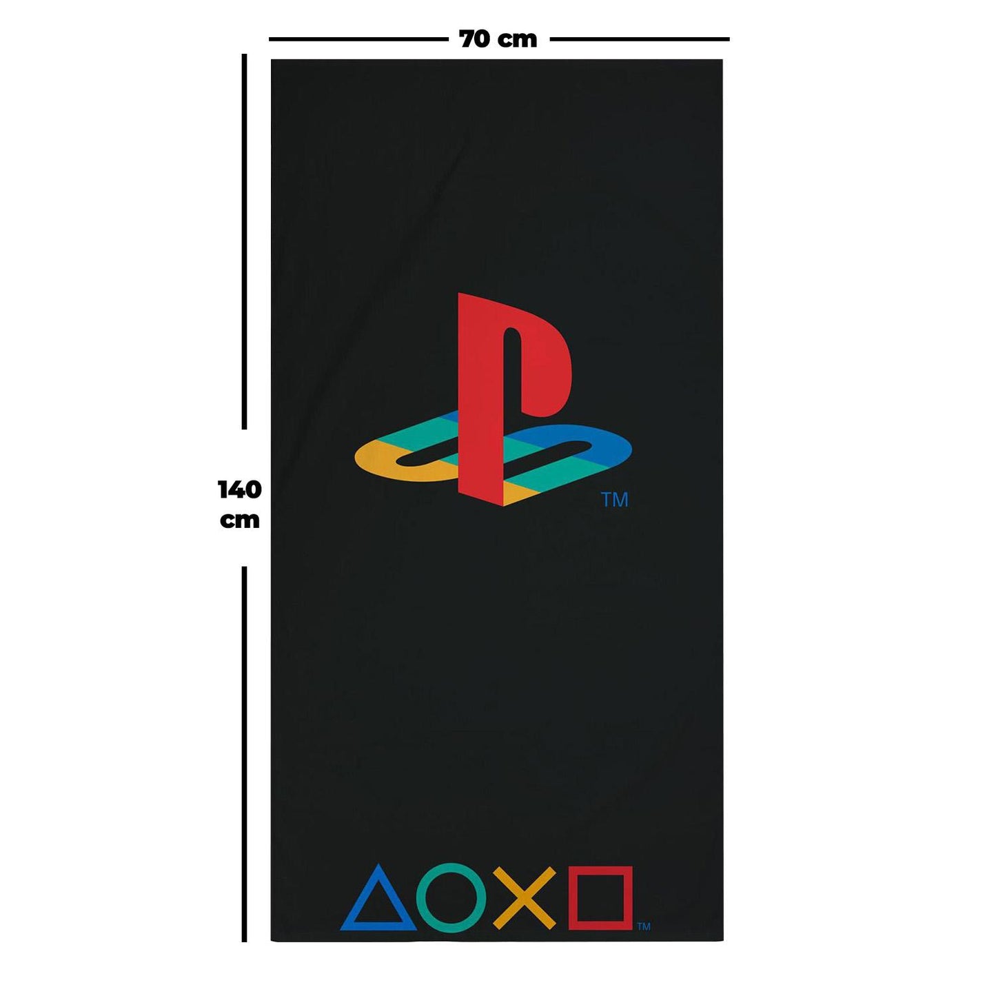 Playstation 'Retro Logo' Towel