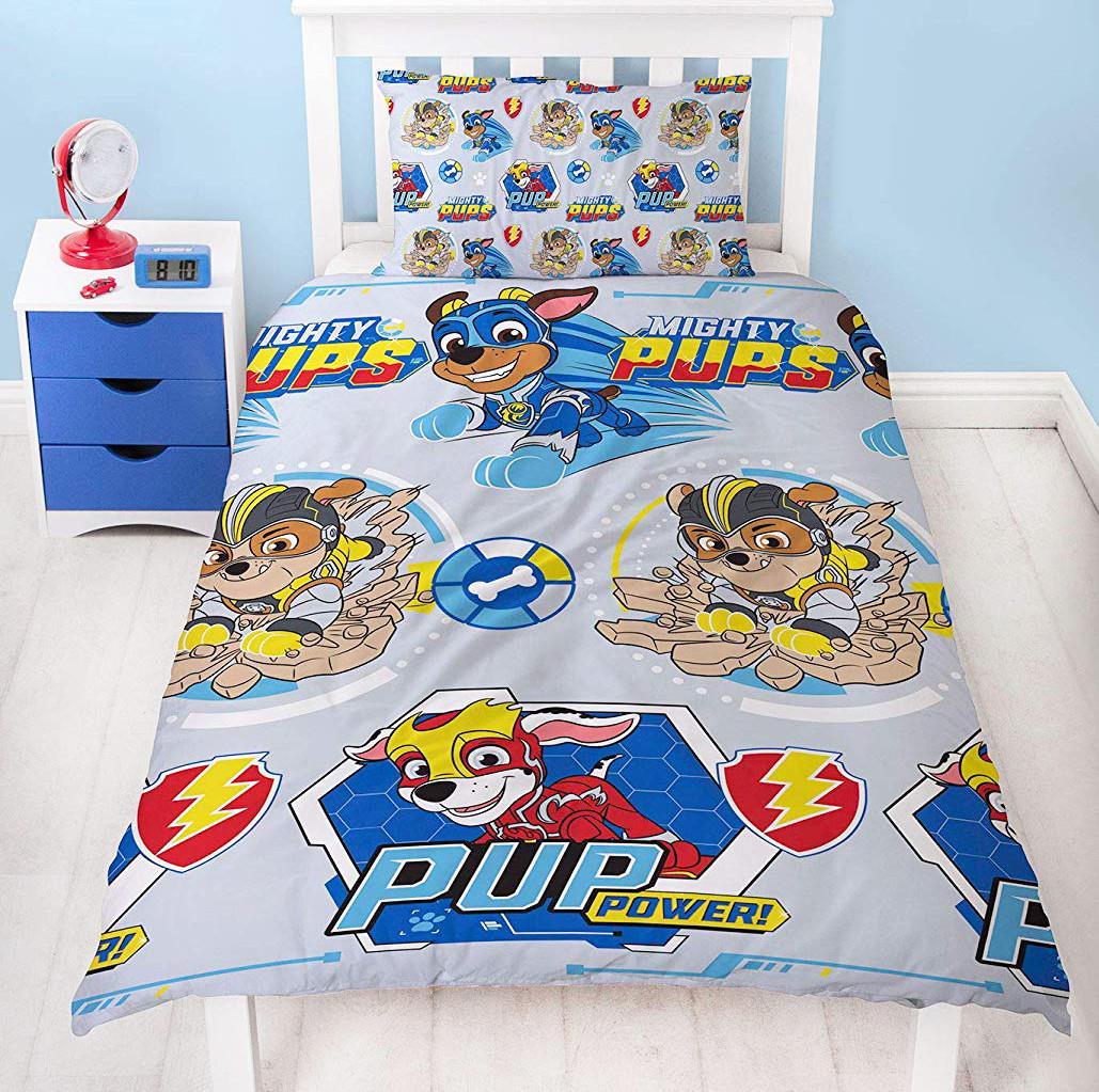 Paw Patrol 'Super Power' Single Duvet Set