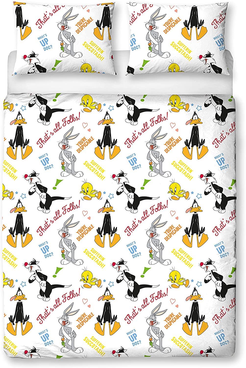 Looney Tunes 'Gang' Rotary Duvet Set