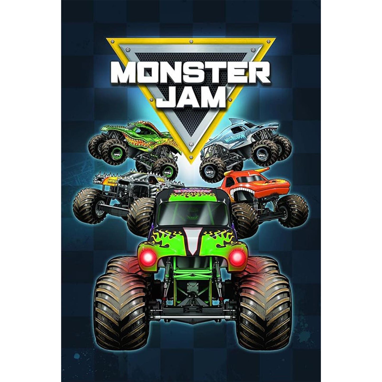 Monster Jam Fleece Blanket