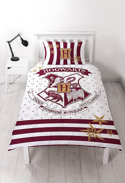 Harry Potter Hogwarts Single Panel Duvet Set