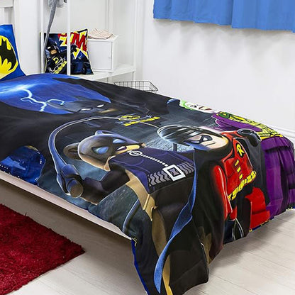 Lego 'Superheroes' Single Panel Duvet Set