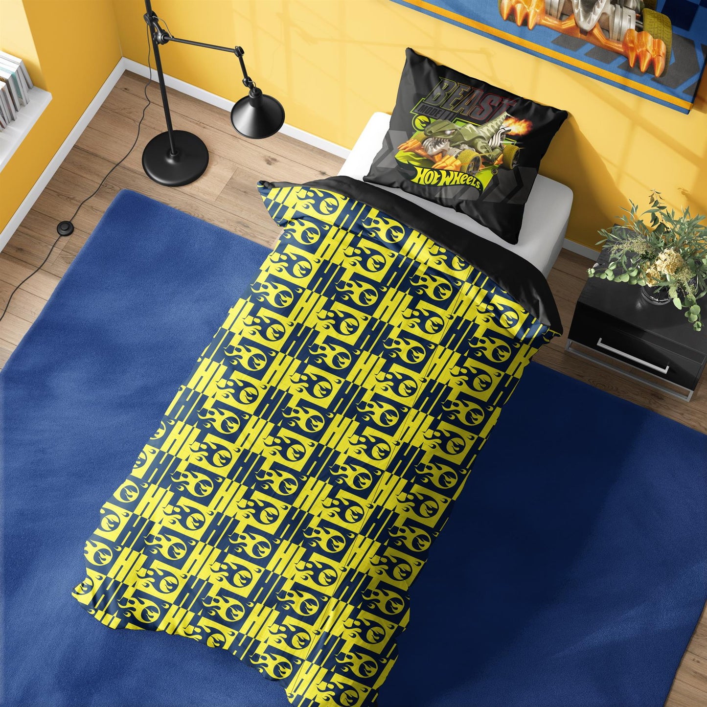 Hot Wheels 'Shaker 68' Single Panel Duvet Set