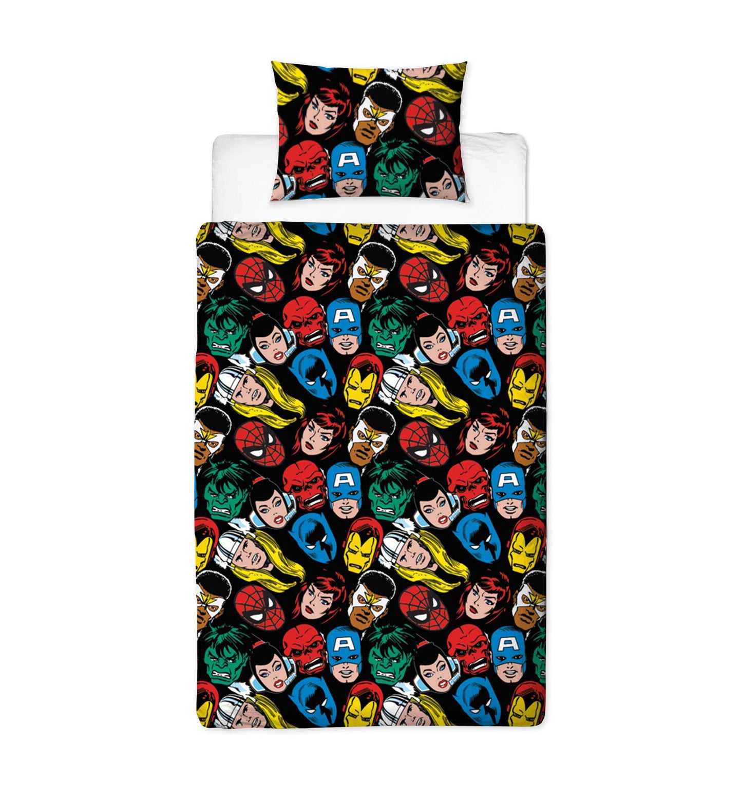 Marvel 'Avengers' Single Panel Duvet Set