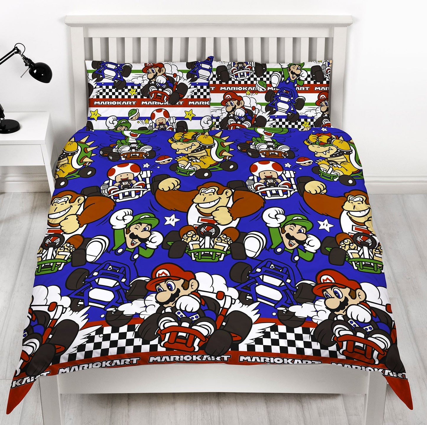 Nintendo 'Mario Kart Racer' Single Rotary Duvet Set