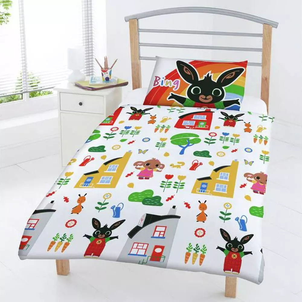 Bing Bunny 'Village' Junior Rotary Duvet Set