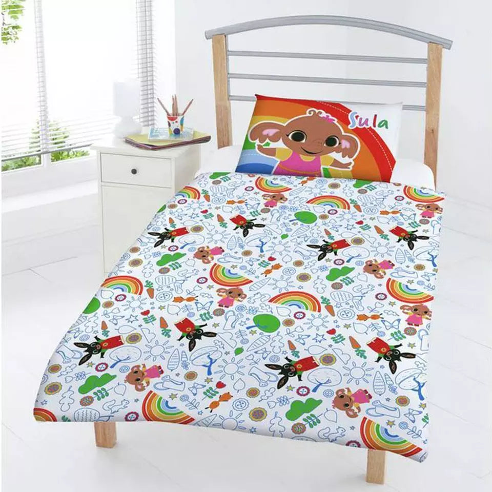 Bing Bunny 'Village' Junior Rotary Duvet Set